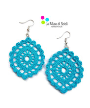 earrings for womena and girls in a turquoise bright and fresh color