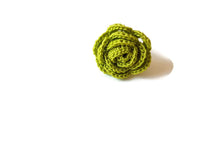 in a lime green fresh and bright color a ring for women and girls