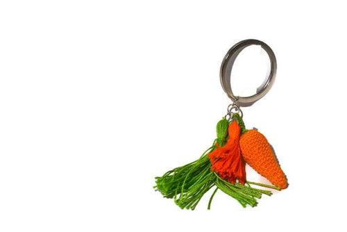 Carrot Keyring