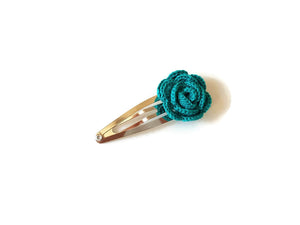 flower hair clip