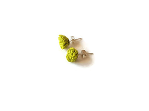 small rose buds earrings handmade for her