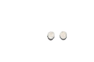 White stud earrings  