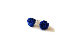 Blue stud earrings 