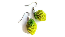 lime drop earrings for women and girls