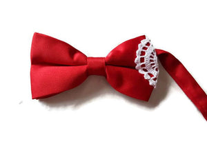 Red bow tie - Papillon