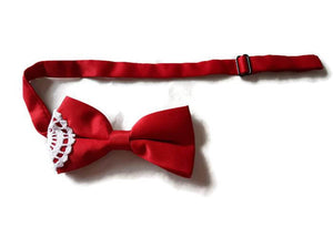 Red bow tie - Papillon