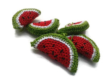 Watermelon brooches