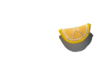 Lemon brooch  