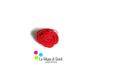 handmade rose ring